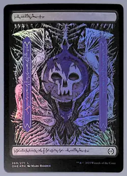 Swamp - Full Art - Foil - 269 - Phyrexia: All Will Be One (ONE) MTG - Image 1