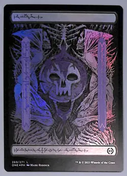 Swamp - Full Art - Foil - 269 - Phyrexia: All Will Be One (ONE) MTG - Image 1
