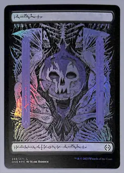 Swamp - Full Art - Foil - 269 - Phyrexia: All Will Be One (ONE) MTG - Image 1