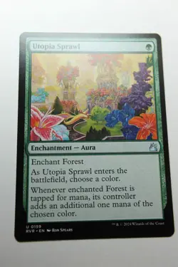 MTG Utopia Sprawl x1- -Ravnica Remastered-Near Mint - Image 1