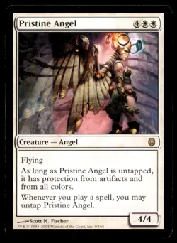 MTG Pristine Angel LP Light Play Darksteel [4674] - Image 1