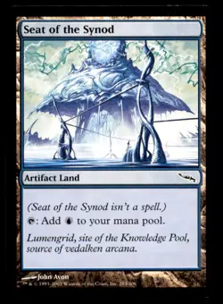 MTG Seat of the Synod LP Light Play Mirrodin [2256] - Image 1