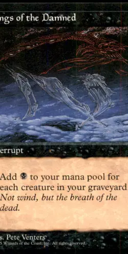 Songs of the Damned LP Light Play Ice Age MTG [7459] - Image 1