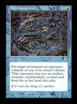 MTG Metamorphose LP Light Play Scourge [1615] - Image 1