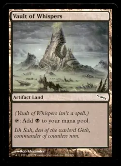 Vault of Whispers LP Light Play Mirrodin MTG [6956] - Image 1