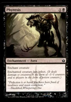 Phyresis LP Light Play Mirrodin Besieged MTG [7664] - Image 1