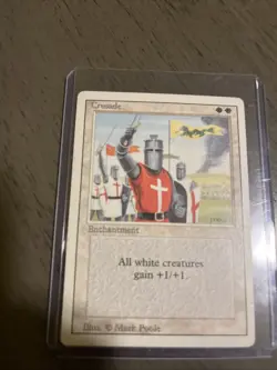 MTG Crusade Revised Edition Regular Rare - Image 1