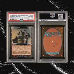 2024 MTG RVR INFERNAL TUTOR RETRO FRAME-FOIL-SERIALIZED /500 PSA 10 - Image 1