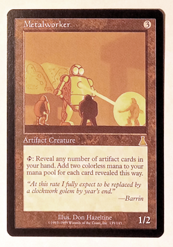 MTG Metalworker #135 | Urza's Destiny | NM - Never Played | Magic: The Gathering - Image 1