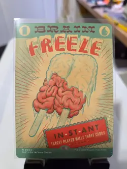 Brain Freeze NON-foil Encyclopedia Secret Lair Magic MTG 0002 - Image 1