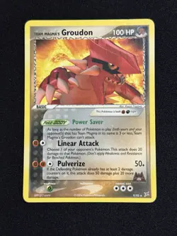 Groudon #9/95 - Pokemon TCG - Team Magma vs. Team Aqua - Regular - LP - Image 1