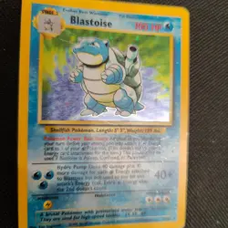 Blastoise 002/102 Base Set Holo Pokemon TCG - Image 2