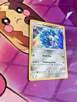 Alolan Sandslash - SM127 - 30 stamp - Pokemon TCG - HOLO - BLACK STAR PROMO - NM - Image 2