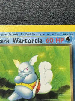 Pokemon Dark Wartortle 46/82 Team Rocket Uncommon LP - Image 4