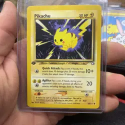 Pokemon Neo Genesis 1st Edition Picachu Regular Finish 70/111 Mint! Vintage - Image 1
