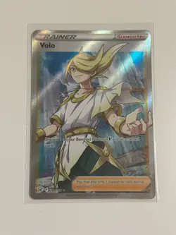 Pokemon TCG Volo Sword & Shield - Lost Origin 196/196 Holo Ultra Rare Near Mint - Image 1
