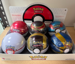 Pokemon factory sealed guarantee TCG Pokeball Set of 6 Display free shipping 820650809767 - Image 2