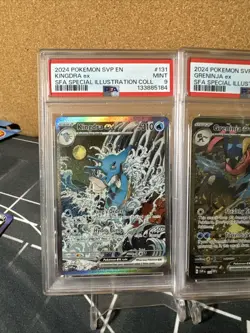 Pokemon TCG Kingdra EX 131 PSA 9 And Greninja EX 132 PSA 9 Set Black Star Promos - Image 3
