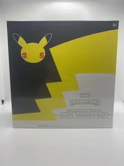 Pokemon TCG Celebrations Elite Trainer Box Pokemon Center Exclusive, Sealed 820650809866 - Image 1