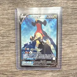 Pokemon Garchomp V TG23/TG30 Astral Radiance Trainer Gallery fresh out of pack - Image 1