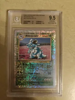 Pokemon BGS 9.5 Nidoqueen 32 Reverse Holo Legendary Collection 32/110 Top Pop!! - Image 1