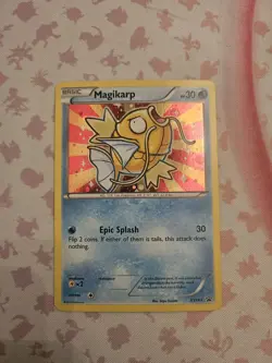 Pokemon TCG Shiny Magikarp XY143 Holo Black Star Promo - Image 1