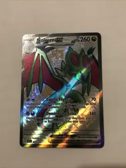 Shiny Noivern EX Pokemon Paldean Fates 220/091 Shiny Ultra Rare - Image 1