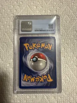 CGC 9 MINT Machamp 1999 Base Set 1st Edition 8/102 Cosmos Holo Pokemon - Image 3