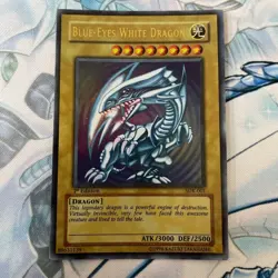 2002 Blue-Eyes White Dragon SDK-001 1st Edition Ultra Rare Yu-Gi-Oh Asia English - Image 1