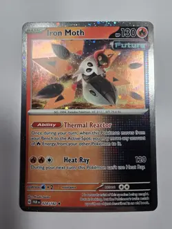 Iron Moth - (Cosmos Holo) 028/182 Miscellaneous Cards & Products Holo Pokemon - Image 1