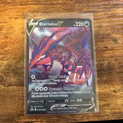 Eternatus V - SWSH064 - Pokemon Sword & Shield Promo Ultra Rare Holo Card NM - Image 1