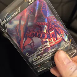 Eternatus V - SWSH064 - Pokemon Sword & Shield Promo Ultra Rare Holo Card NM - Image 3