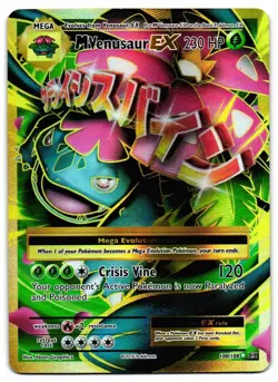 M Venusaur EX 100/108 - Evolutions Rare Ultra Pokemon TCG - M/LP Card - Image 1