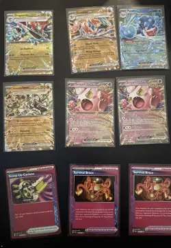 Pokemon TCG Twilight Masquerade ex Lot 30+ Cards Includes Carmine - Image 3