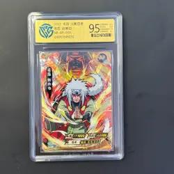 Jiraiya - KaYou Naruto TCG CCG Trading Card SSP NR-BP-020 CangKa 9.5 Gem Mint a - Image 1
