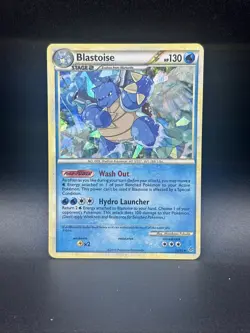 Pokemon TCG Blastoise Unleashed Promo Card 13/95 Cracked Ice Holo - Image 1