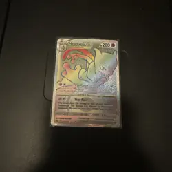 Pokemon Go Mewtwo VSTAR Rainbow Secret Rare TCG Card 079/078 - Image 1