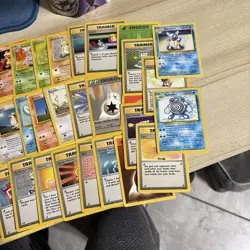 Pokemon TCG Base Set card lot of 75 cards. 1999 Vintage Pokemon. - Image 4