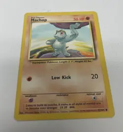Pokemon TCG Machoke Base Set Card 34/102 Regular Uncommon - Image 4