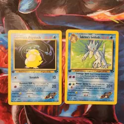 Sabrinas’s Psyduck & Golduck Pokemon Card Gym Challenge 1st Edition - Image 1