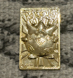 Vintage Pokemon 23K Gold Plated Pikachu Poliwhirl Jigglypuff Trading Cards 1999 - Image 5