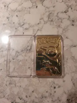 Pokemon Pikachu Nintendo 1999 23K Gold Plated Trading Card - Image 1