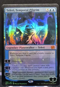 Teferi, Temporal Pilgrim #66 The Brothers' War Foil Mythic - Image 1