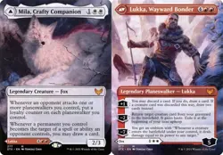Mila, Crafty Companion // Lukka, Wayward Bonder - Extended Art STX NM MTG - Image 1