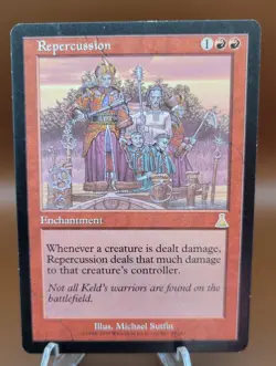 Repercussion x1 MTG Urza's Destiny Magic Light Play LP English - Image 1