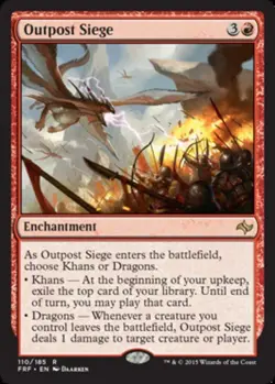 Near Mint x 1 Outpost Siege - Foil Fate Reforged - Image 1