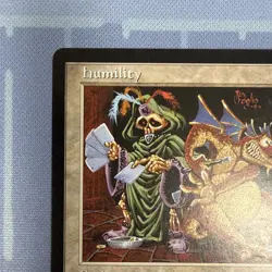Humility - Tempest - Magic The Gathering Vintage 1997 WOTC - Image 2