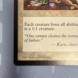 Humility - Tempest - Magic The Gathering Vintage 1997 WOTC - Image 5