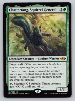 Chatterfang, Squirrel General - Modern Horizons 2 MTG - Image 1
