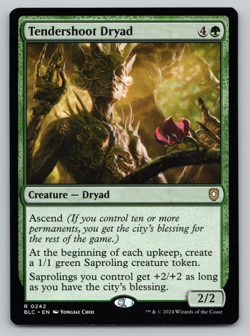 Tendershoot Dryad - Commander: Bloomburrow MTG - Image 1